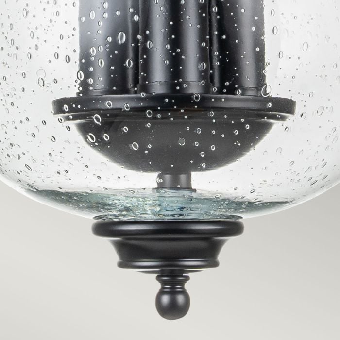 Elstead Lighting Pickering Lane 3 Light Semi-Flush - Black