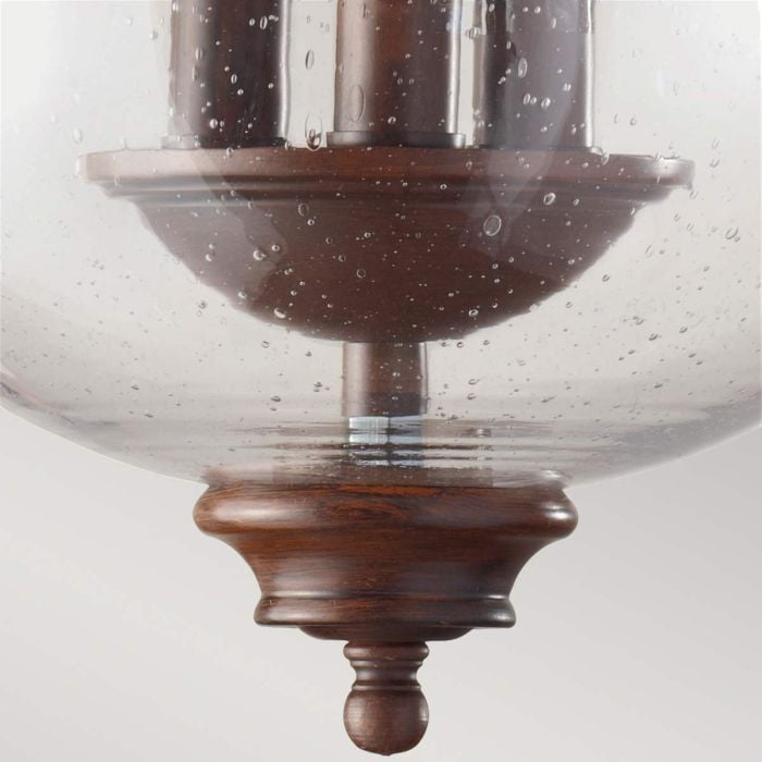 Elstead Lighting Pickering Lane 3 Light Semi-Flush - Heritage Bronze