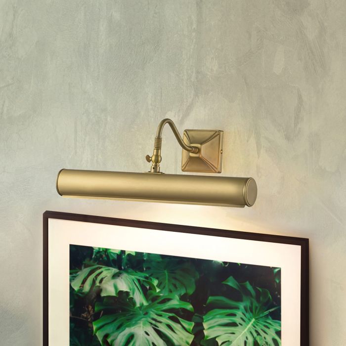 Elstead Lighting Picture Light 2 Light Large - Brushed Brass