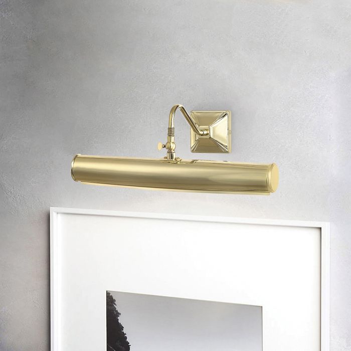 Elstead Lighting Picture Light 2 Light Large - Polished Brass
