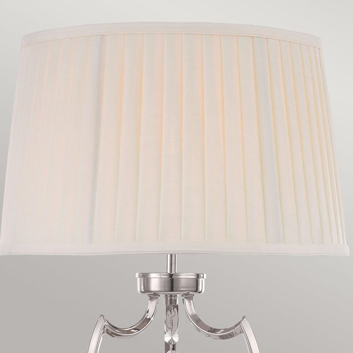 Elstead Lighting Pimlico 1 Light Table Lamp - Polished Nickel