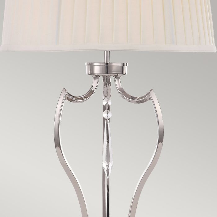 Elstead Lighting Pimlico 1 Light Table Lamp - Polished Nickel