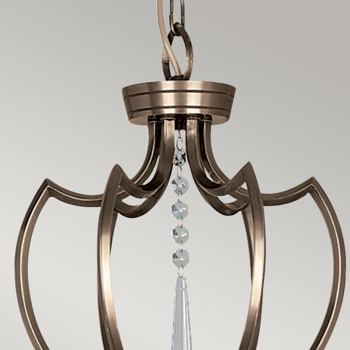 Elstead Lighting Pimlico 6 Light Chandelier - Dark Bronze