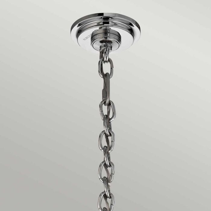 Elstead Lighting Piper 18 Light Chandelier/ Pendant - Polished Chrome