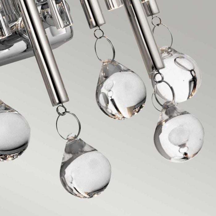 Elstead Lighting Piper 2 Light Wall Light - Polished Chrome