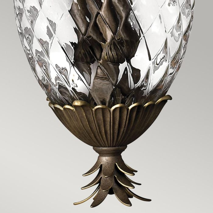 Elstead Lighting Plantation 4 Light Pentant - Pearl Bronze