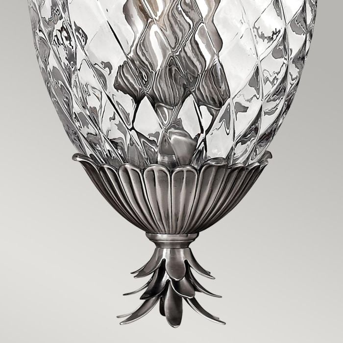 Elstead Lighting Plantation 4 Light Pentant - Polished Antique Nickel