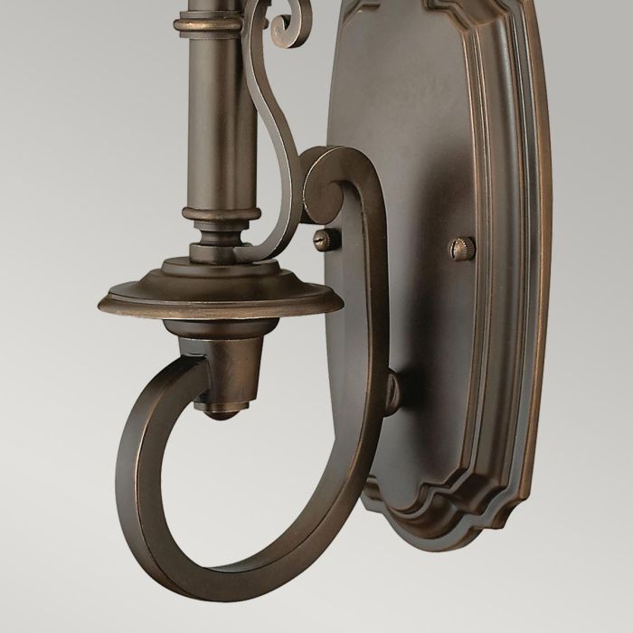 Elstead Lighting Plymouth 1 Light Wall Light - Olde Bronze