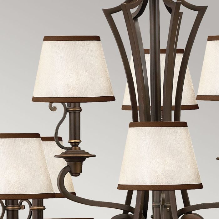 Elstead Lighting Plymouth 15 Light Chandelier - Olde Bronze