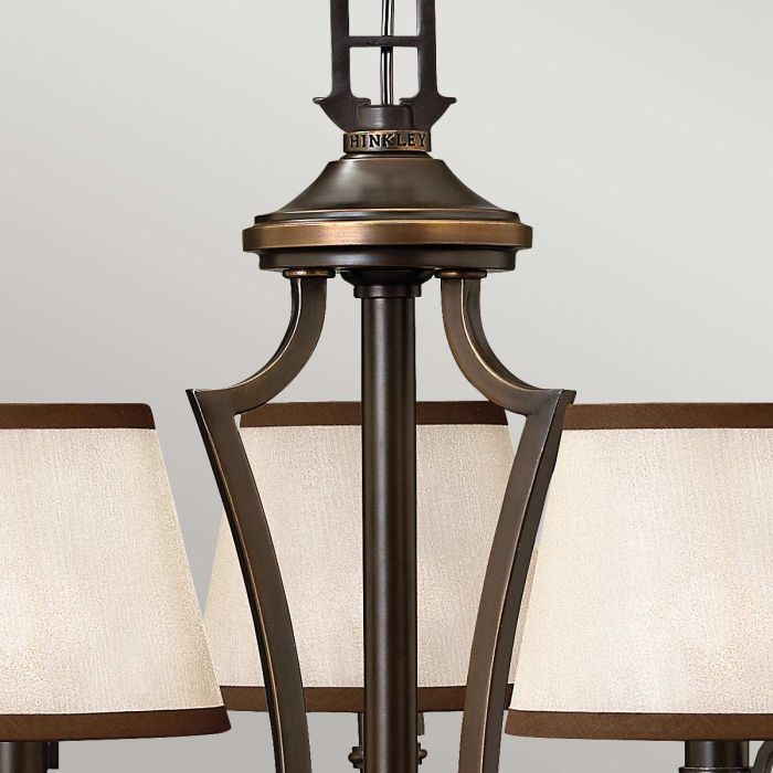 Elstead Lighting Plymouth 3 Light Chandelier - Olde Bronze