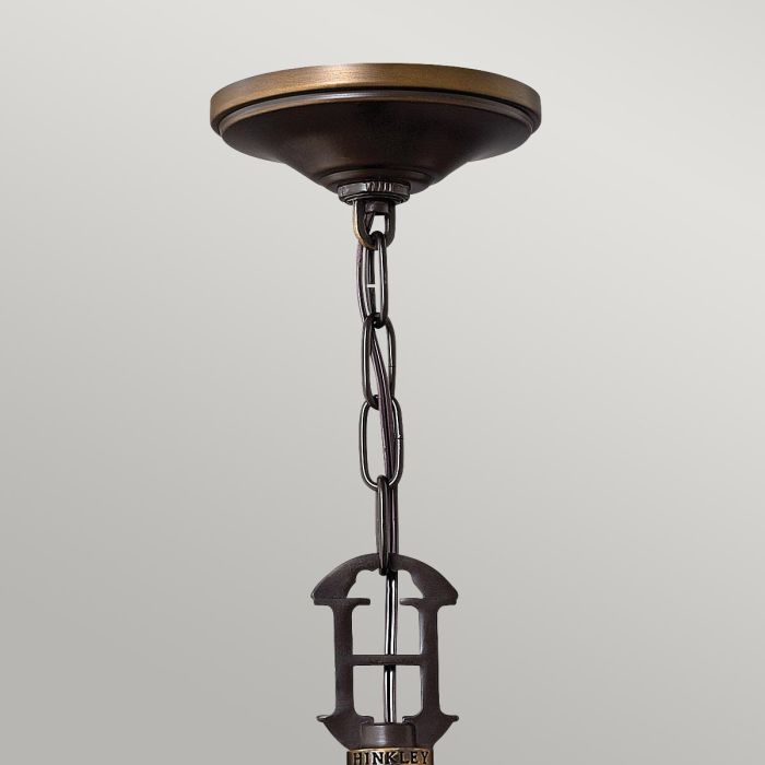 Elstead Lighting Plymouth 3 Light Chandelier - Olde Bronze