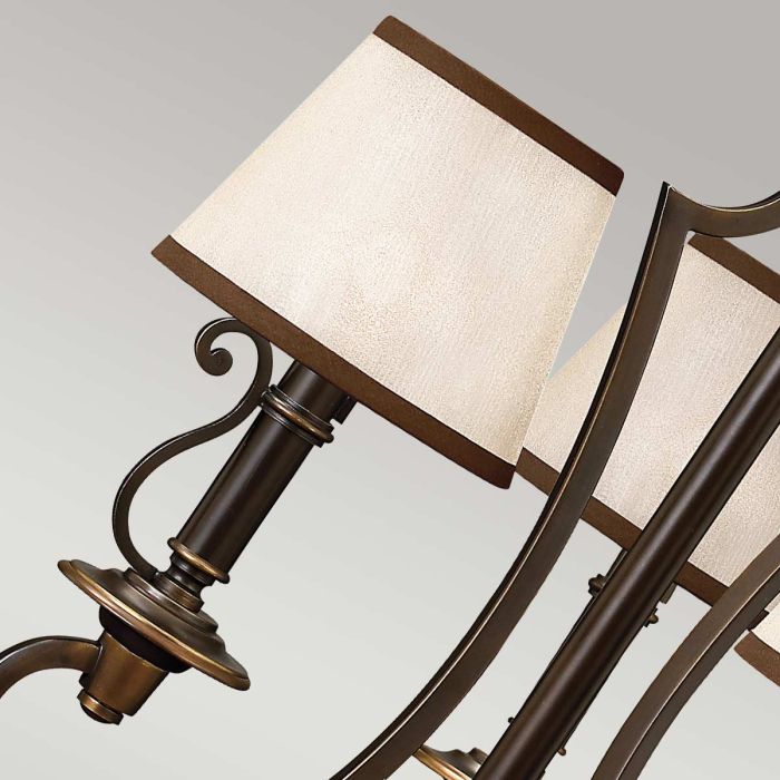 Elstead Lighting Plymouth 3 Light Chandelier - Olde Bronze