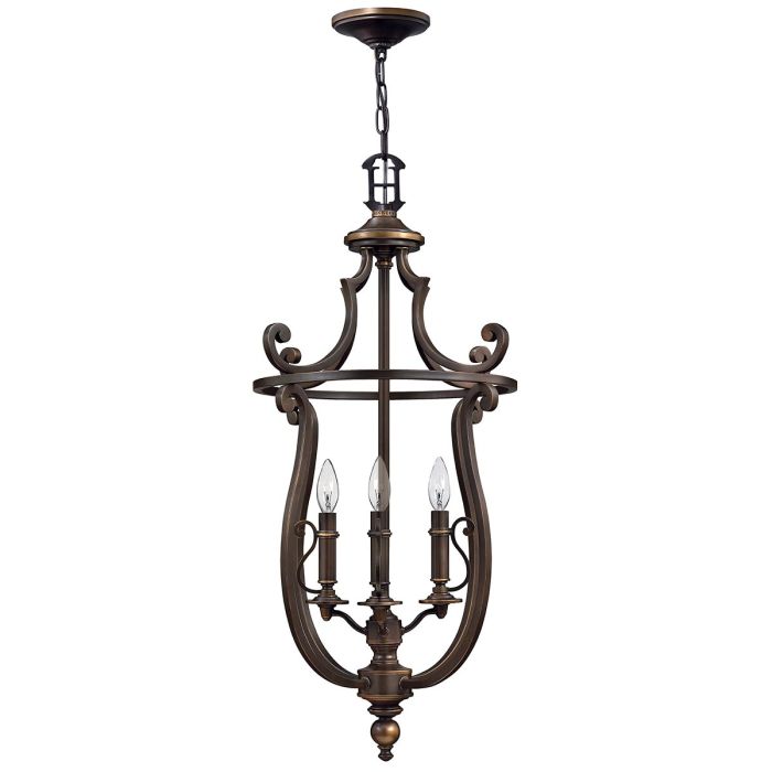 elstead lighting Plymouth 4 Light Pendant - Olde Bronze