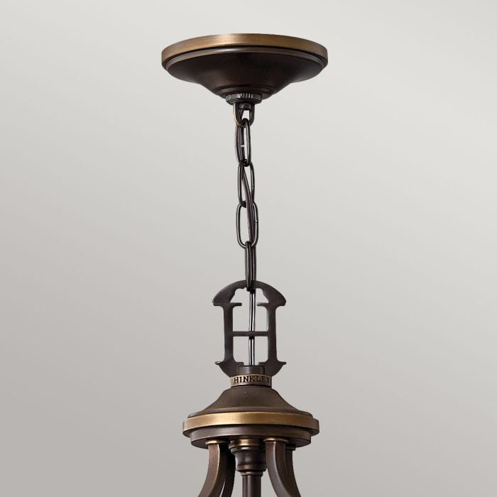 Elstead Lighting Plymouth 8 Light Pendant - Olde Bronze