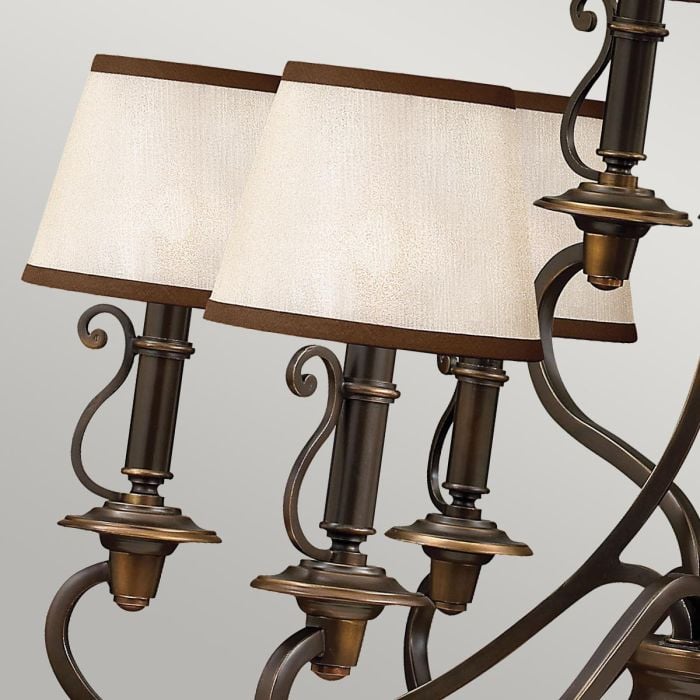 Elstead Lighting Plymouth 9 Light Chandelier - Olde Bronze