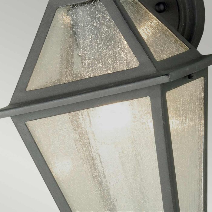 Elstead Lighting Polruan 1 Light Wall Lantern - Mud Black