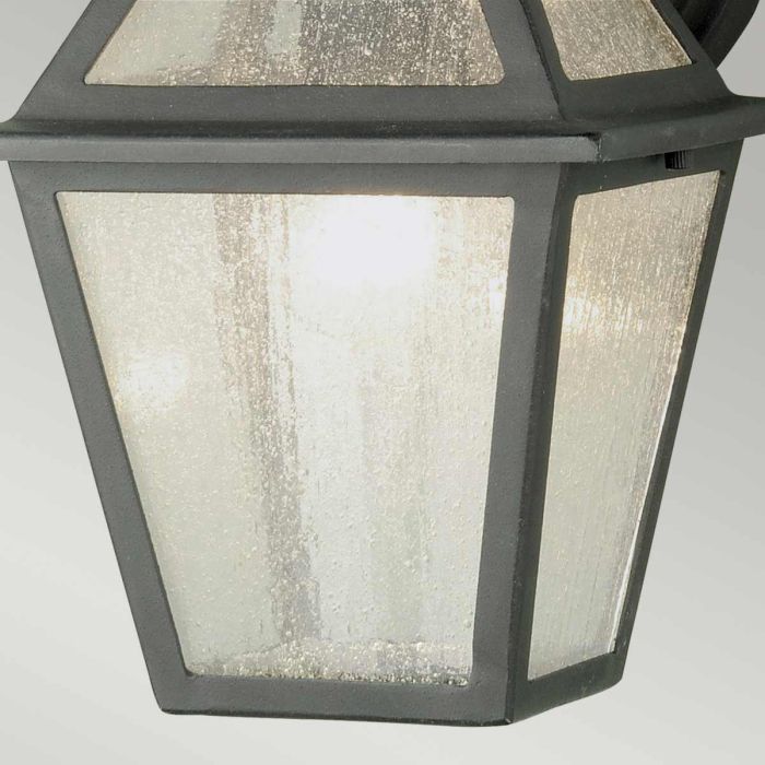 Elstead Lighting Polruan 1 Light Wall Lantern - Mud Black