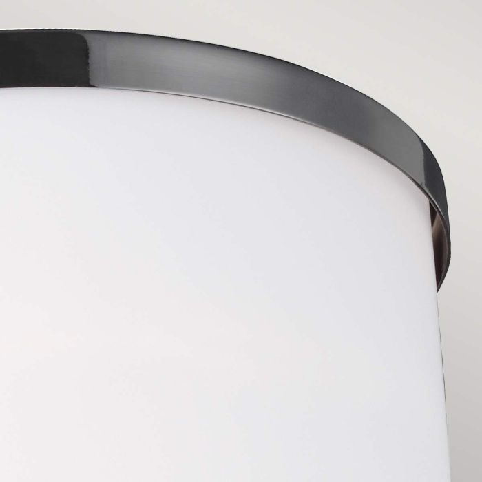 Elstead Lighting Prospect Park 1 Light Wall Light - Satin Nickel With Chrome