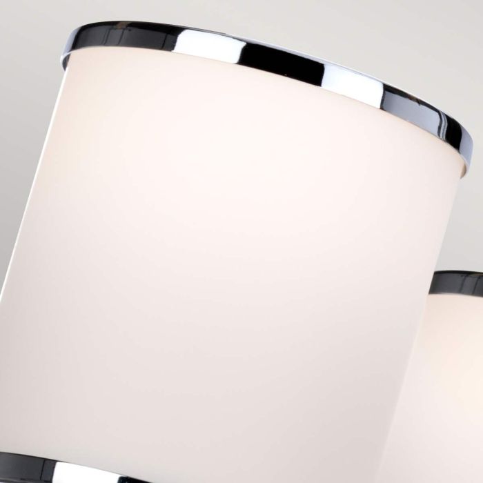 Elstead Lighting Prospect Park 5 Light Chandelier - Satin Nickel With Chrome