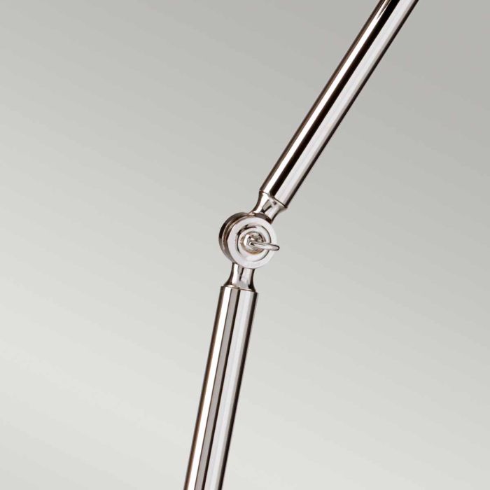 Elstead Lighting Provence 1 Light Floor Lamp - Polished Nickel