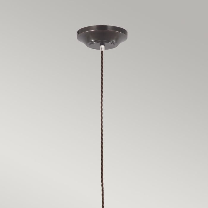Elstead Lighting Provence 1 Light Pendant - Old Bronze