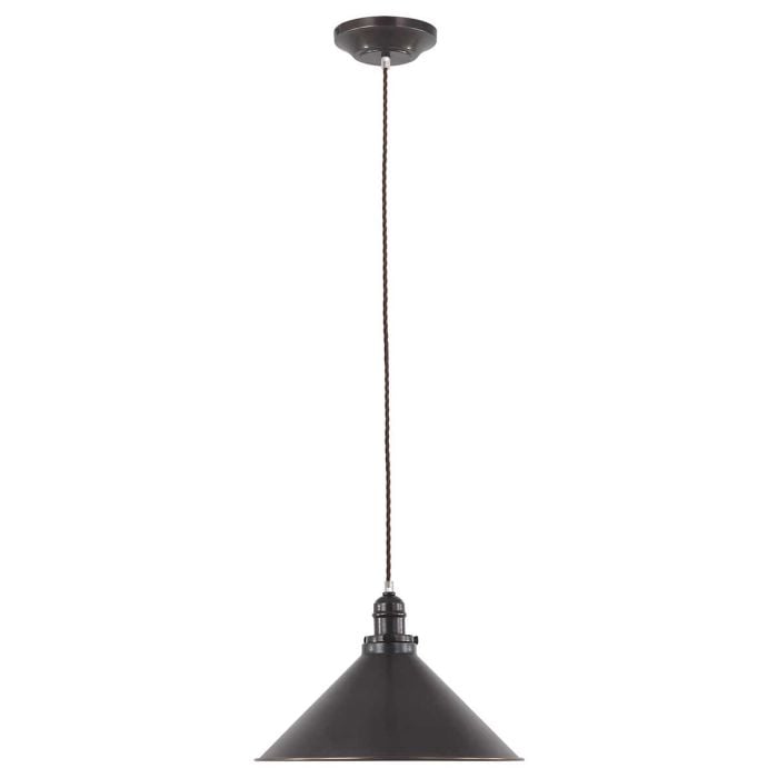 elstead lighting Provence 1 Light Pendant - Old Bronze