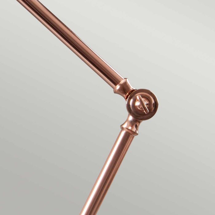 Elstead Lighting Provence 1 Light Table Lamp - Polished Copper