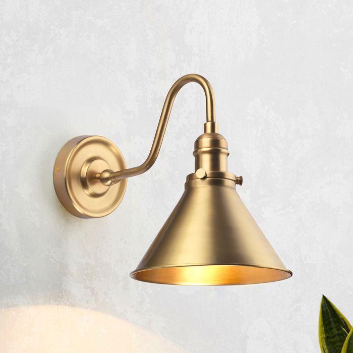 Elstead Lighting Provence 1 Light Wall Light - Aged Brass
