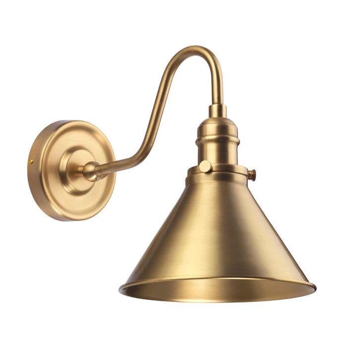 elstead lighting Provence 1 Light Wall Light - Aged Brass