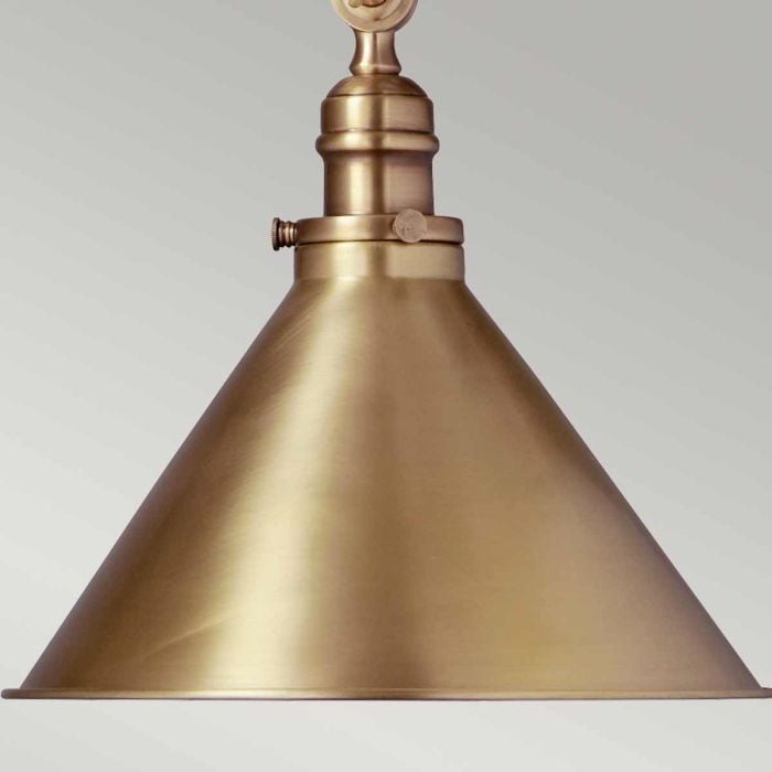Elstead Lighting Provence 1 Light Wall Light/Pendant - Aged Brass