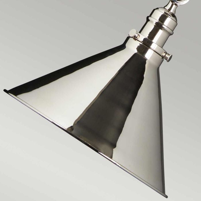 Elstead Lighting Provence 1 Light Wall Light/Pendant - Polished Nickel
