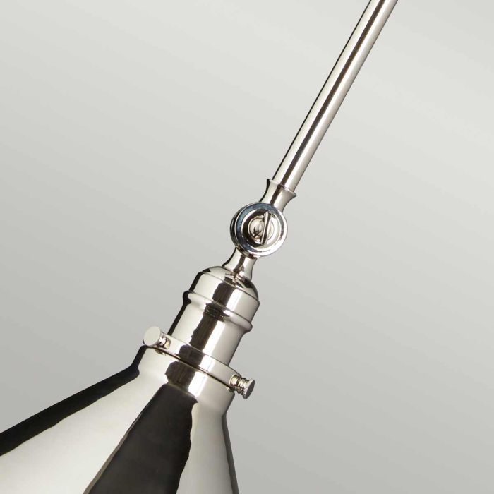 Elstead Lighting Provence 1 Light Wall Light/Pendant - Polished Nickel