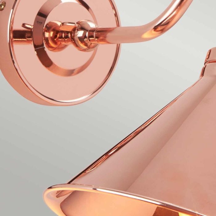 Elstead Lighting Provence 1 Light Wall Light - Polished Copper