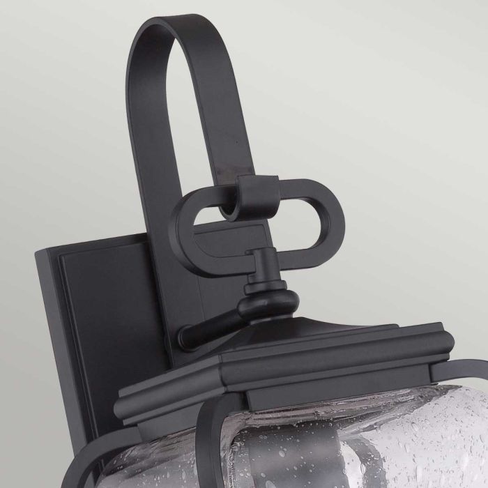 Elstead Lighting Province 1 Light Wall Lantern - Mystic Black