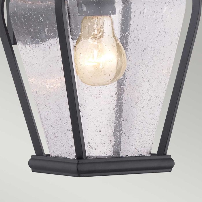 Elstead Lighting Province 1 Light Wall Lantern - Mystic Black