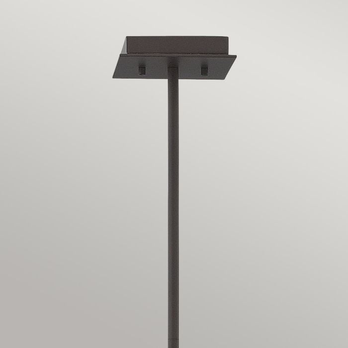 Elstead Lighting Quentin 4 Light Wide Pendant Chandelier - Buckeye Bronze