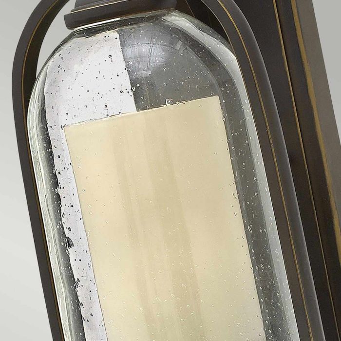 Elstead Lighting Quincy 1 Light Small Wall Lantern - Oil Rubbed Bronze