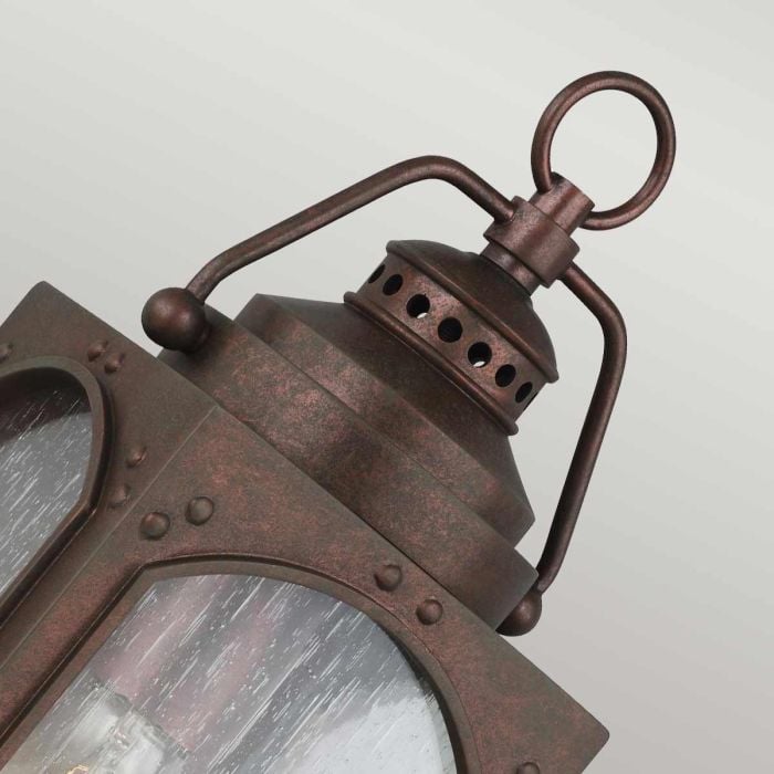 Elstead Lighting Randhurst 1 Light Small Wall Lantern - Copper Oxide