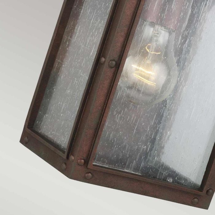 Elstead Lighting Randhurst 1 Light Small Wall Lantern - Copper Oxide