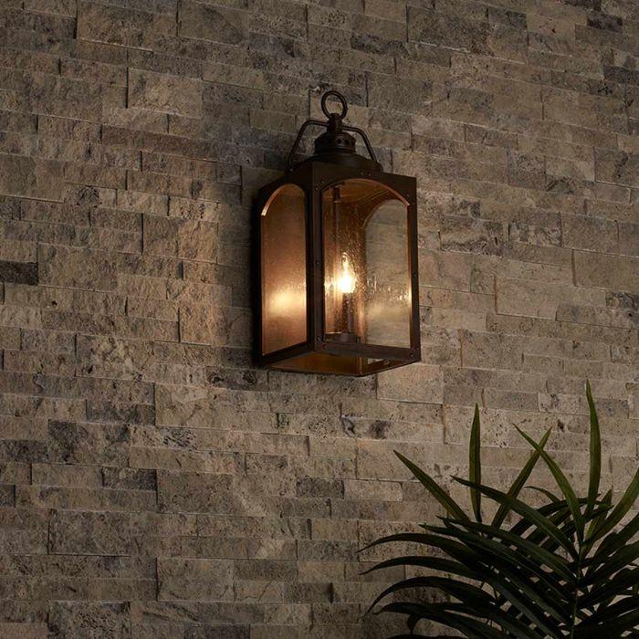 Elstead Lighting Randhurst 3 Light Large Wall Lantern - Copper Oxide