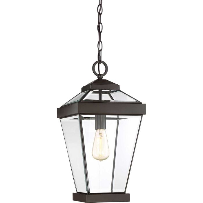 elstead lighting Ravine Large Chain Lantern - Western Bronze