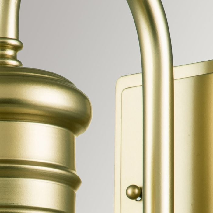 Elstead Lighting Redding Station 1 Light Medium Wall Lantern - Painted Distressed Bronze