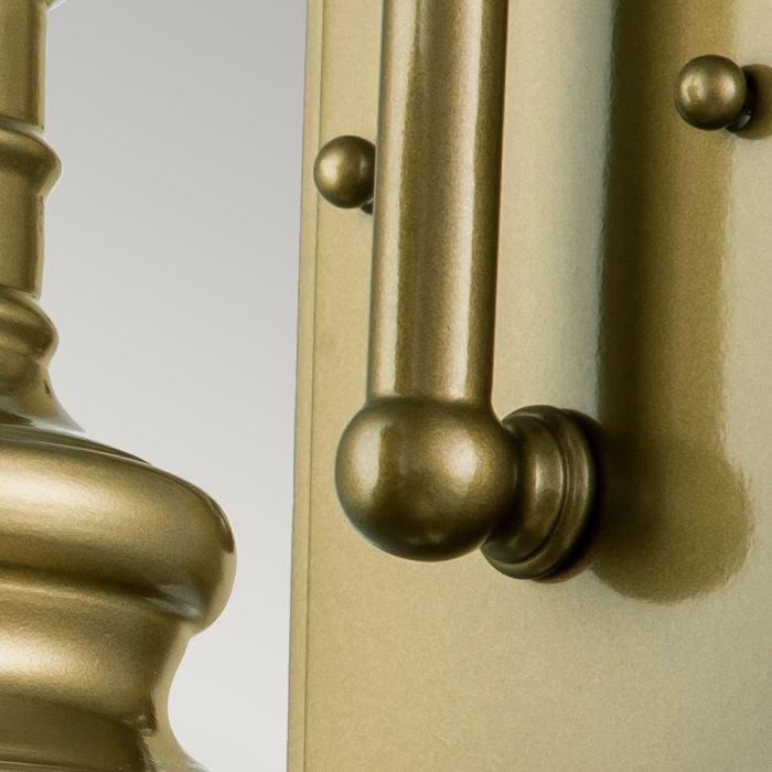 Elstead Lighting Redding Station 1 Light Small Wall Lantern - Painted Distressed Bronze