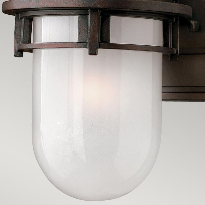 Elstead Lighting Reef Mini 1 Light Lantern - Victorian Bronze