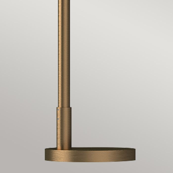 Elstead Lighting Remyck 1 Lt Floor Lamp - Brushed Gold
