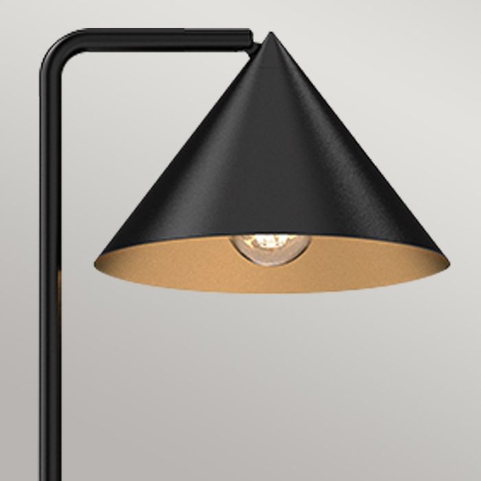 Elstead Lighting Remyck 1 Lt Floor Lamp - Matte Black