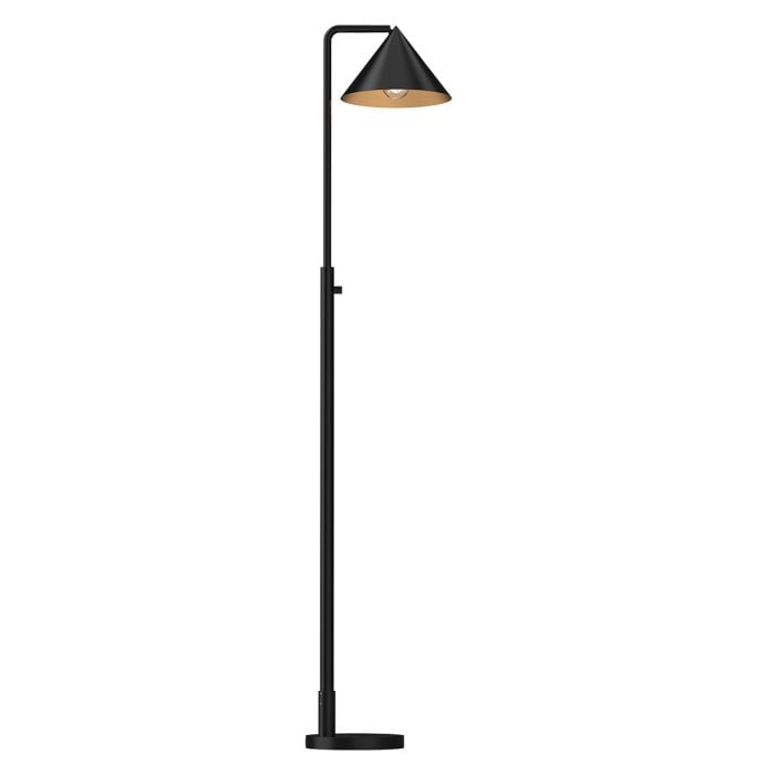 elstead lighting Remyck 1 lt Floor Lamp - Matte Black