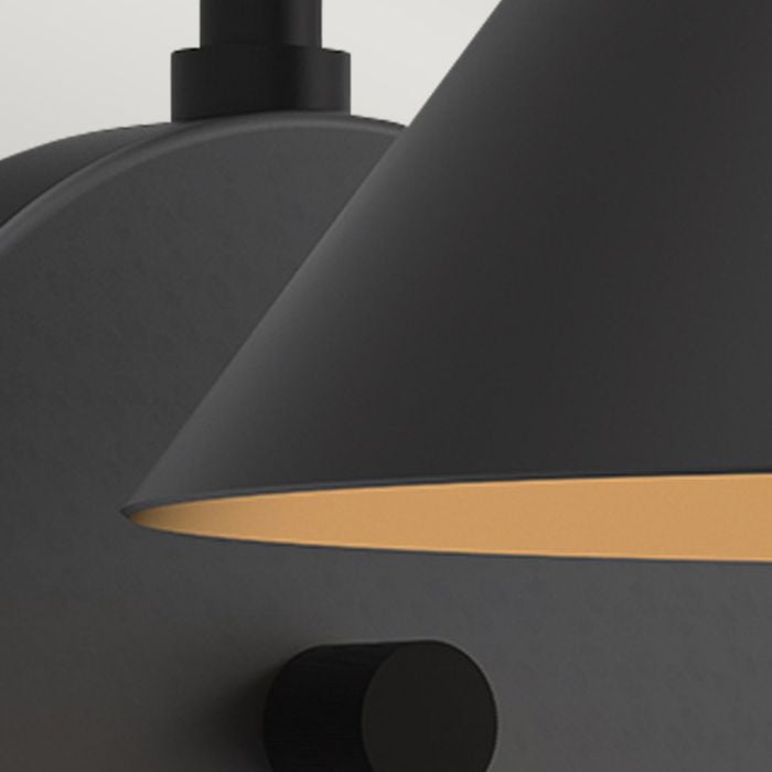Elstead Lighting Remyck 1 Lt Wall Light - Matte Black