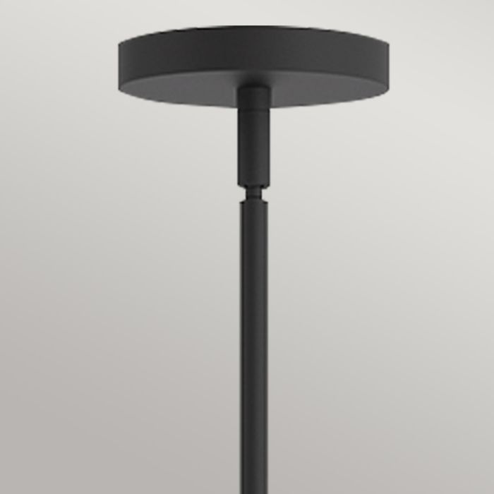 Elstead Lighting Remyck 3 Lt Chandelier - Matte Black