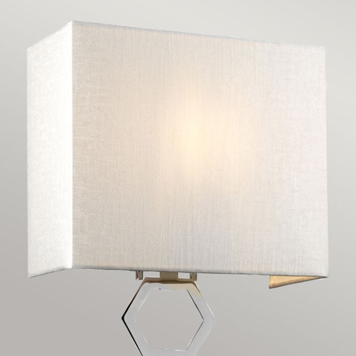 Elstead Lighting Ria Medium 1 Light Wall Light - Polished Chrome